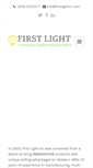 Mobile Screenshot of firstlightinc.com